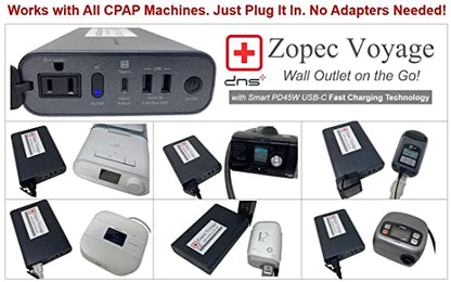 Voyage Universal Smart CPAP Battery (1.5-2 Nights) Built-in Lightning Fast