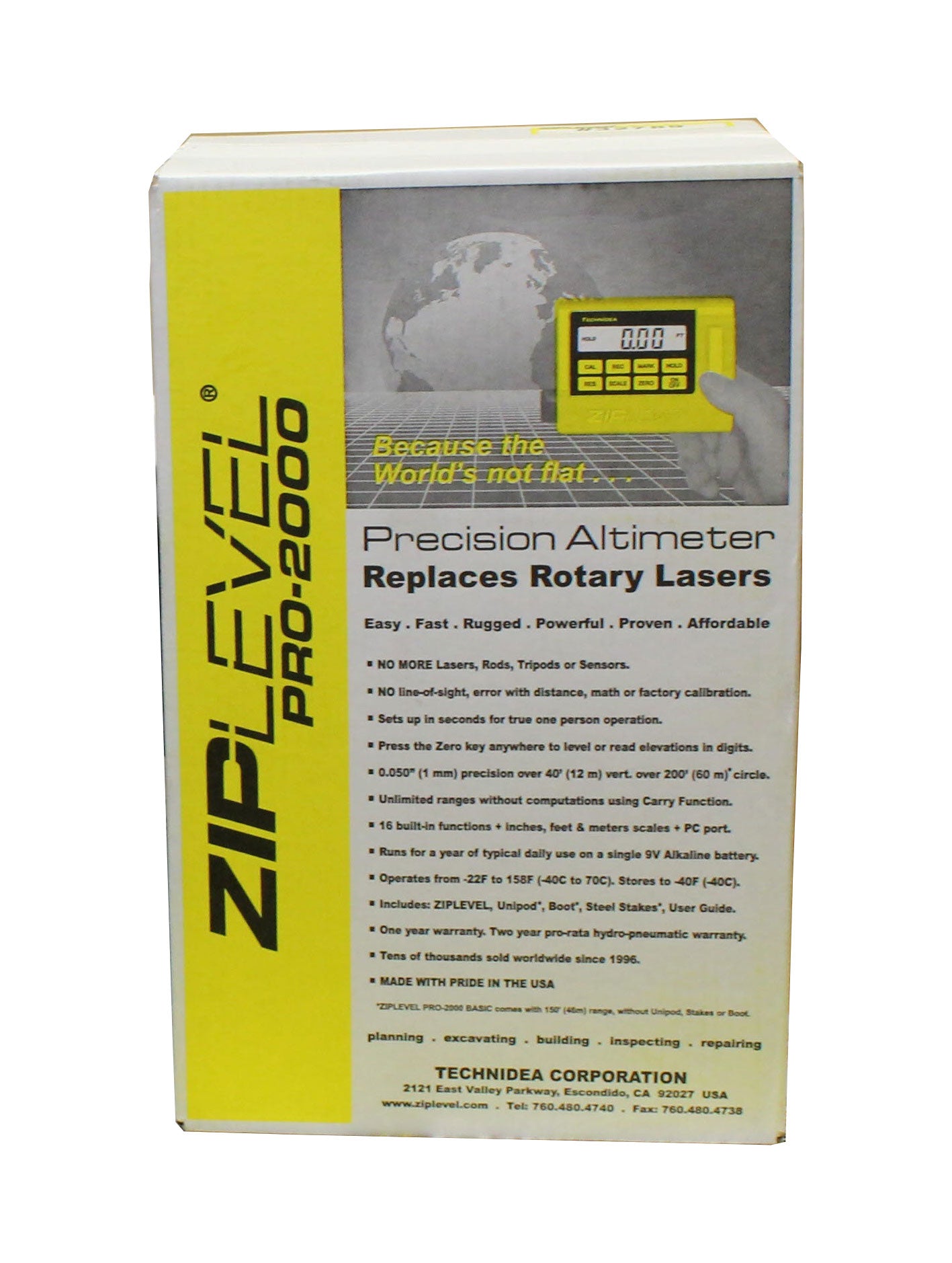 Ziplevel High Precision Altimeter
